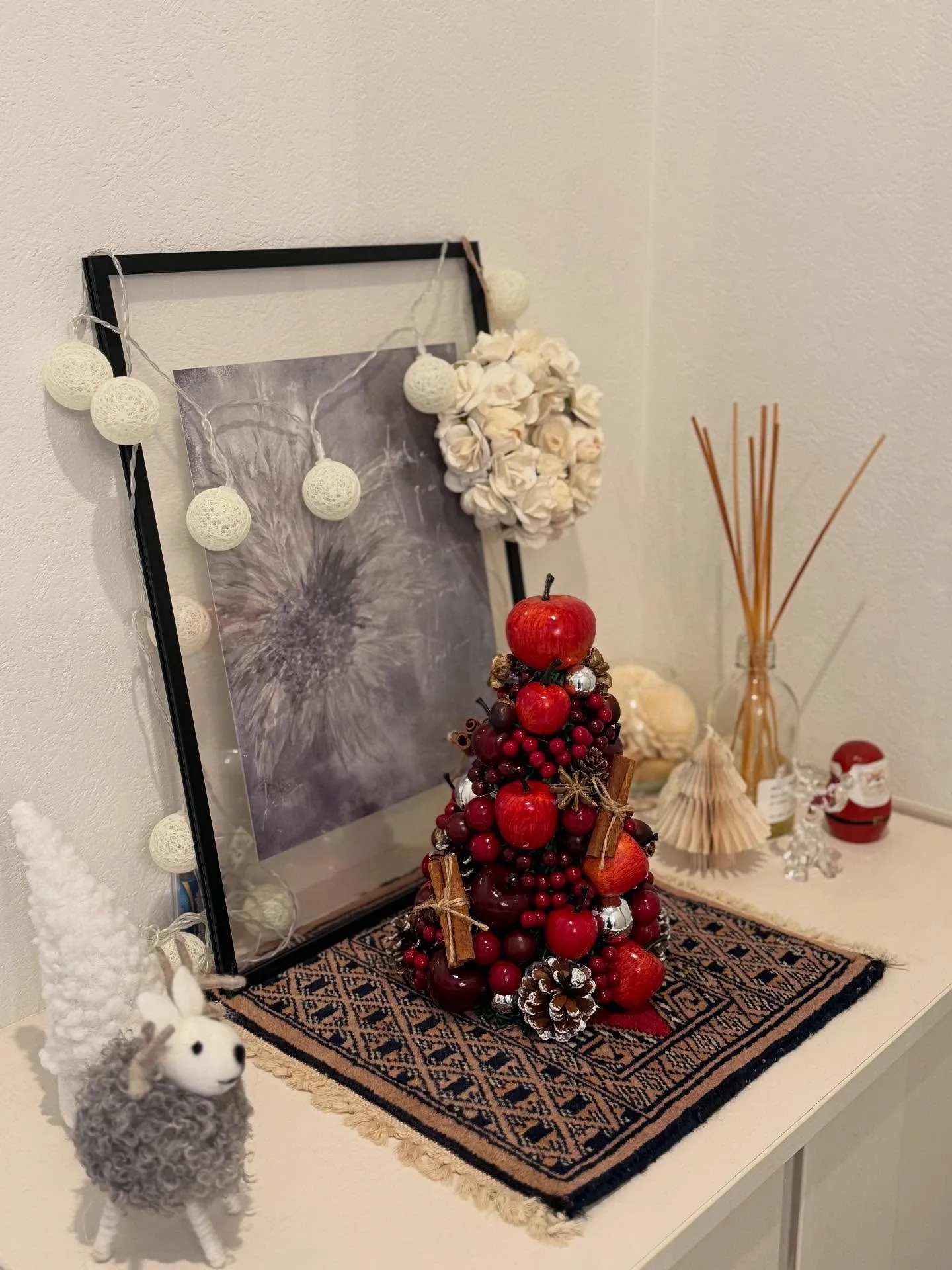 サロンは、クリスマスバージョン✨